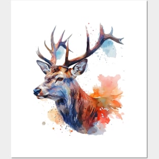 deer Posters and Art